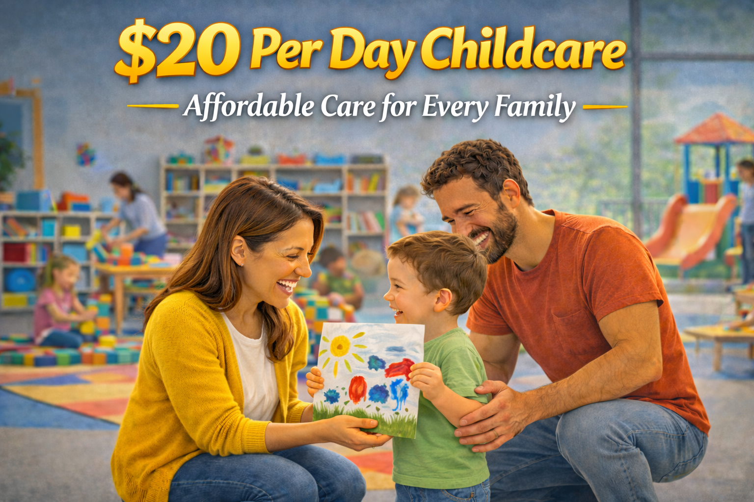 $20 Per Day Child Care