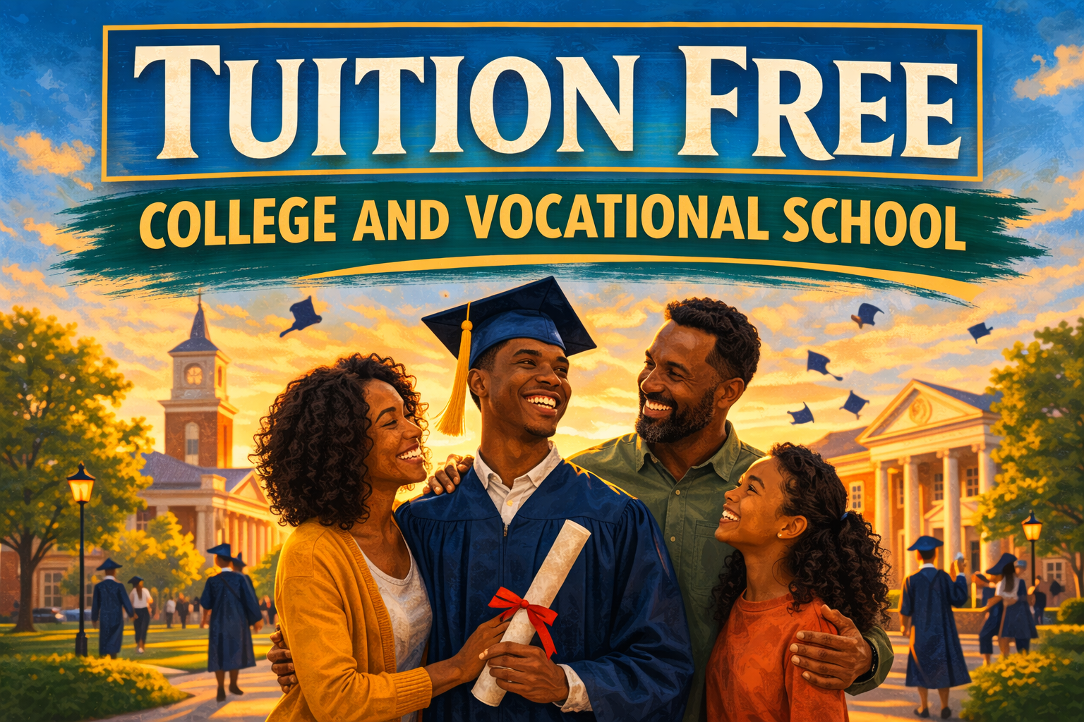 Tuition Free College and Vocational School